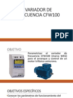 Variador de Frecuencia CFW100