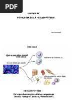 Unidad III Hematopoyetico Parte I