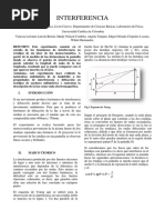 Laboratorio Interferencia