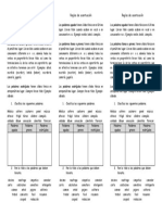 Reglas de Acentuación