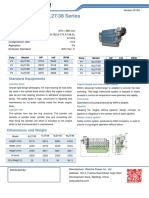 Marine Engine L27/38 Series: General Specifications