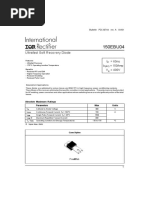 Ultrafast Soft Recovery Diode: T 60ns I 150amp V 400V