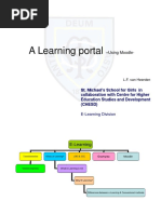 A Learning Portal: - Using Moodle