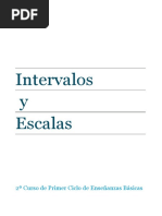 Escalas e Intervalos