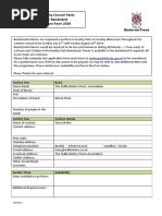 Hanley Park Application Form