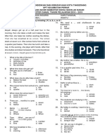 B.inggris V Soal Ganjil + Kunci Jawaban 2018/2019