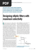 Elliptical Filters