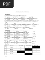 Soal Transformasi