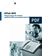 Manual Optipoint 400 PDF