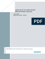 Manual de Usuario Siemens Robicon Perfect Harmony