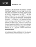 TIA IS-95 CDMA System: Downlink (Forward) (BS To MS)