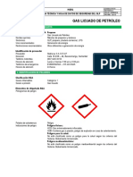 F0175 Ficha Tecnica y Hoja de Datos de Seguridad Del GLP