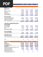 Balance Sheet: Pyramid Analysis Exercise Year 1 Year 2 Year 3 Year 4