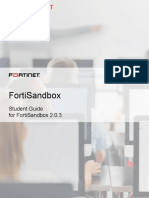 Fortisandbox Student Guide Online