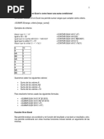 Algunas Funciones Del Excel