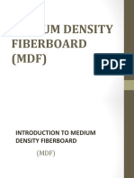 Medium Density Fiberboard (MDF)