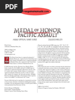 Medal of Honor Pacific Assault PrimaGuides PDF