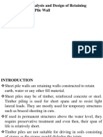 Chapter-IV - Design of Sheet Pile Wall