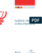 Auditoria Interna y La Ética Empresarial