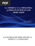 La Oferta La Demanda Equilibrio y Desplazamientos PDF