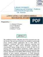 A Five Level Cascaded H-Bridge Multilevel Inverter