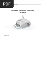 Diode Laser Hair Removal System 808S: User Manual