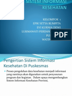 Sistem Informasi Kesehatan PPT