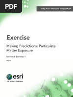 Exercise: Making Predictions: Particulate Matter Exposure