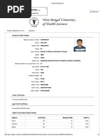 Student Profile Details: Student Registration Form Helpdesk