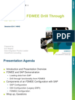 Configuring FDMEE Drill Through To SAP: Session ID #: 14043