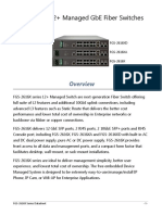 Fgs-2616X L2+ Managed Gbe Fiber Switches