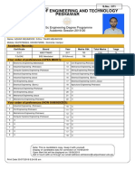 University of Engineering and Technology Peshawar: B.SC Engineering Degree Programme Academic Session 2019-20