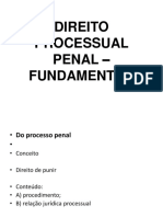 Direito Penal Substantivo e Processual Penal e Interpretação 1 Slide