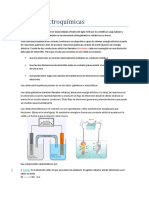 Celdas Electroquímicas y Electrodeposición