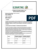 Espinaca Informe