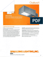 Spaulding Lighting Oakland I Spec Sheet 4-86