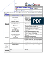 Job Hazard Analysis Sheet