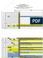 Academic Calendar 2019-20 Sem - 1