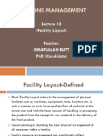 OM-Lec 10 (Facility Layout)