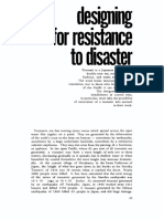 Designing For Resistance To Disaster