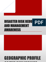 Disaster Risk Reduction and Management Awareness