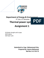 Boiler Draught and Its Types