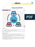 How To Forward Ports On Your Router PDF