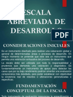 Escala Abreviada de Desarrollo