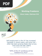 Working Freelance: Simon Juden, Chairman PCG