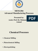 Chemical Machining