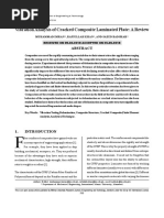 Vibration Analysis of Cracked Composite Laminated Plate: A Review