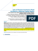 Survival Analysis of Persons Involved in Road Accidents in National Capital Region