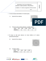 Ficha de Trabalho - Sistema Sexagesimal e Sistema Circular