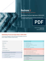 RethinkX Food and Agriculture Report